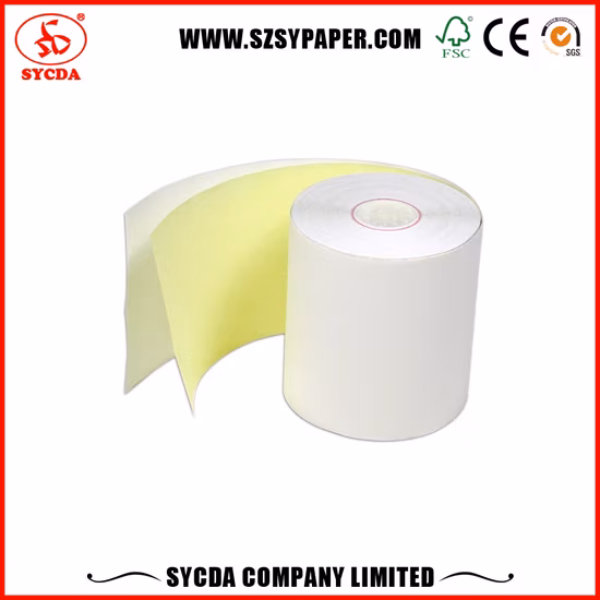 Factory Price Carbonless Copy NCR Paper 55GSM